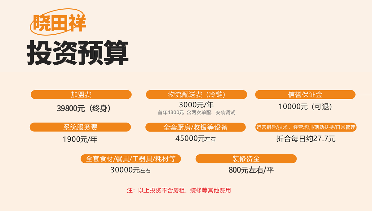投资预算